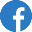 Logo de Facebook en colores azules
